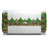 Green Gota Patti Embroidery Trim Border For Craftwork Only At Woven Lace & Border Reatilers and Manufactures In Surat