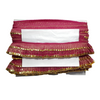Hot Pink Golden Gota Frill Lace Border For Ghagra Only At Woven Lace & Border Reatilers and Manufactures In Surat