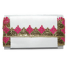 Hot Pink Gota Patti Embroidery Trim Border For Craftwork Only At Woven Lace & Border Reatilers and Manufactures In Surat