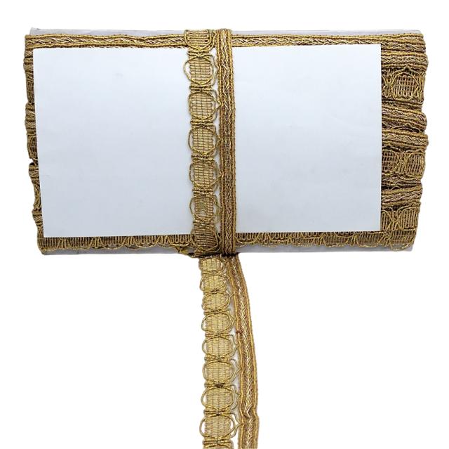 White card with jute wrap on a white background