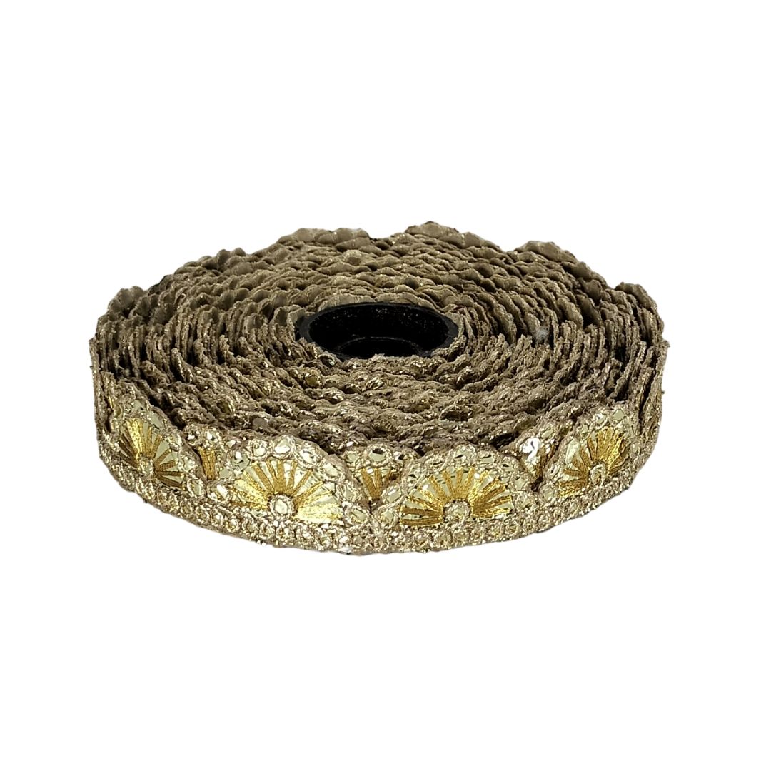 Antik Gold Gota Patti For Dupatta