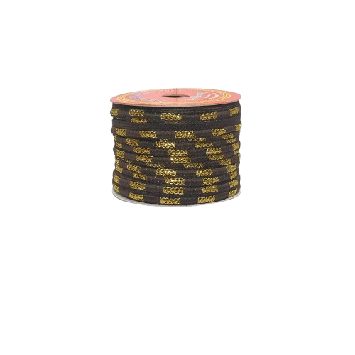 Kurlz 1/2 inch Designer Audi Ringed Piping for Lace Boutique Dresses, Bridal Dupatta, Blouses, DIY Crafts, Garment Edgings | Size: 20 yards