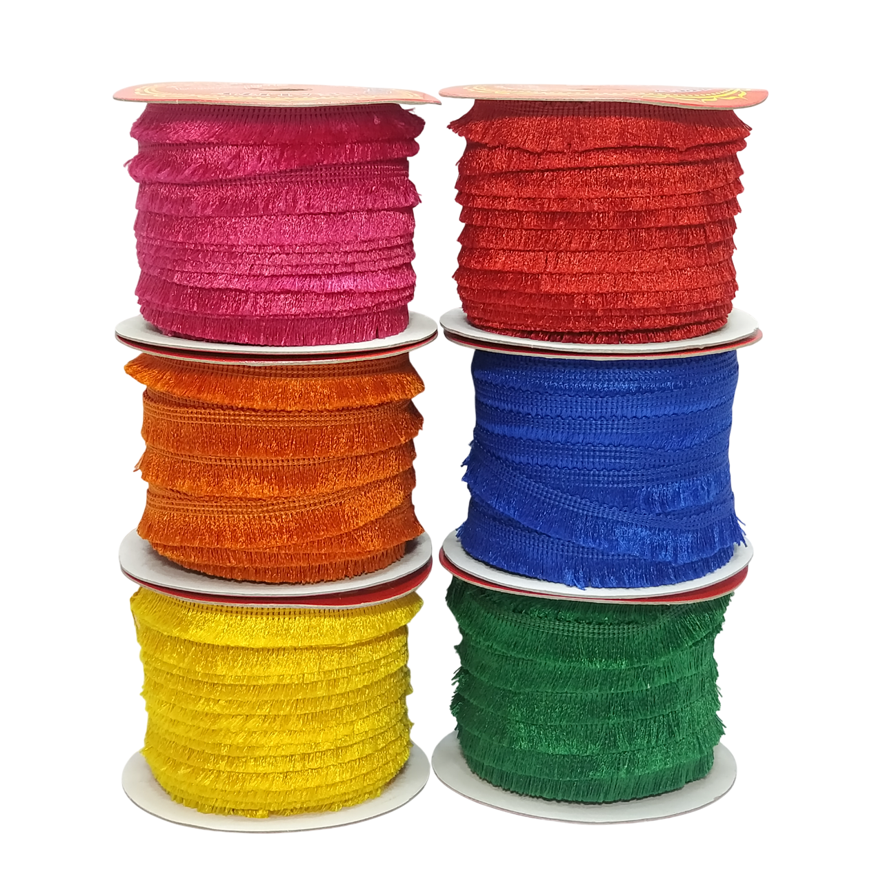 All Color Fringe Trim Tassel Lace border Saree Dress Only At Woven Lace & Border Reatilers and Manufactures In Surat