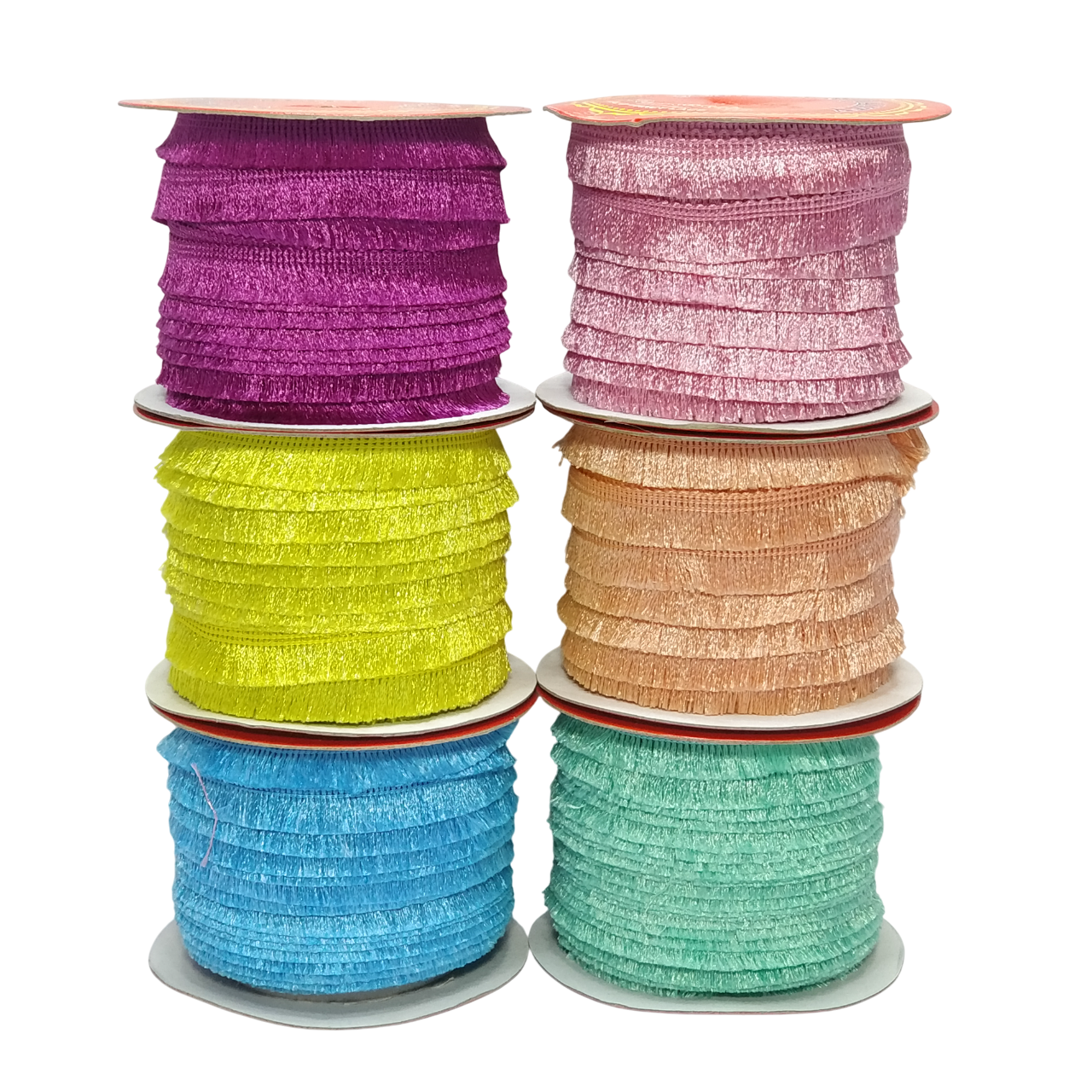 All Color  Fringe Trim Tassel Lace border Saree Dress Only At Woven Lace & Border Reatilers and Manufactures In Surat