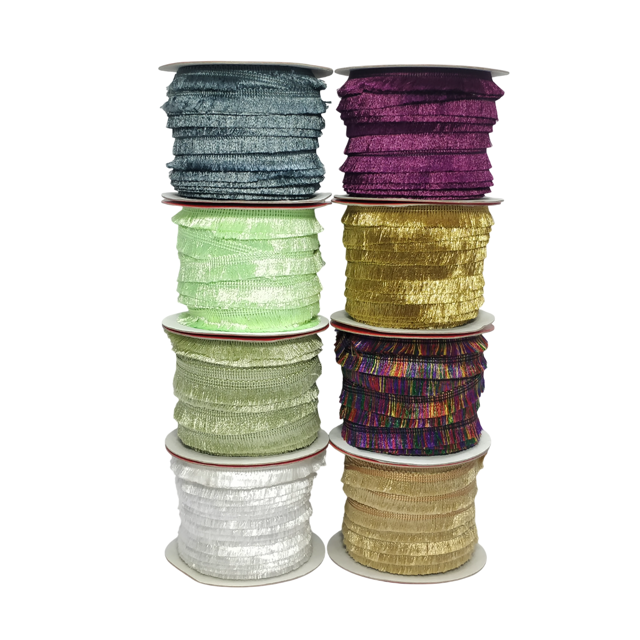 All Color  Fringe Trim Tassel Lace border Saree Dress Only At Woven Lace & Border Reatilers and Manufactures In Surat