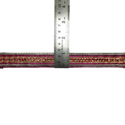 HotPink Gota Lace Border for saree and lehenga Manufactuer And Retailer In Surat