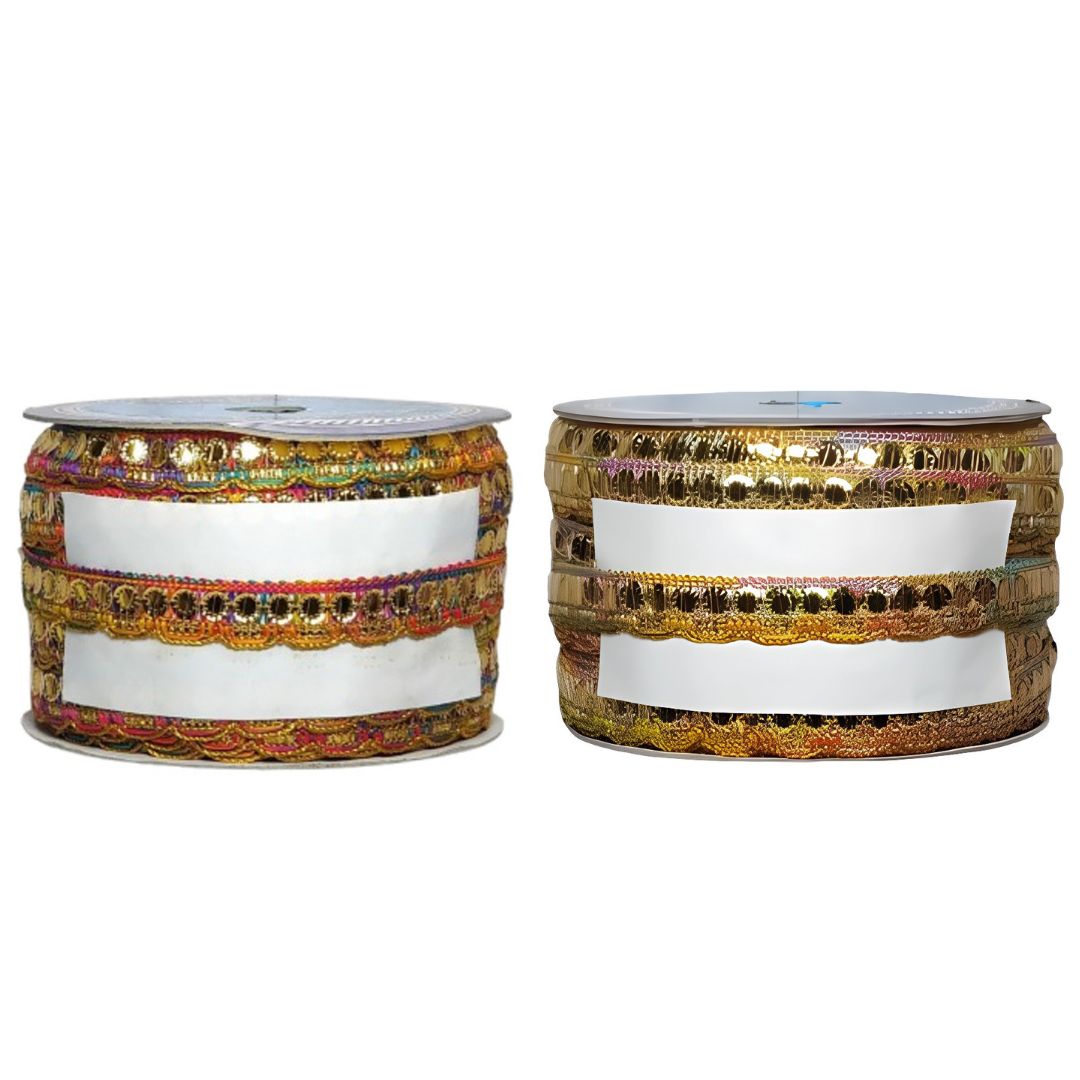 All Color Jhalar Lace Border For Saree And Dress Decoration Only At Woven Lace & Border Reatilers and Manufactures In Surat