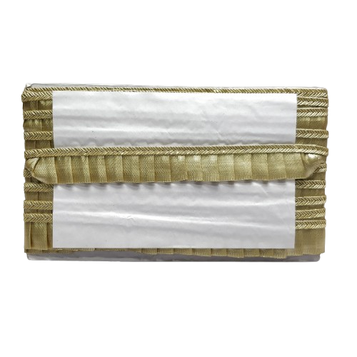 Kurlz 1 inch Exclusive Gota Patti Frill Lace for Bridal Dupatta, Wedding Saree & Lehenga, Party Dresses & Puja Aasan  | Size: 9 yards