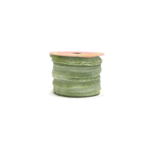 Kurlz 1/2 inch Silk Thread Jhalar/Tassal Lace for Blouse Sleeves, Dupatta, DIY Crafts, Gift Box Decoration | Size: 20 yards
