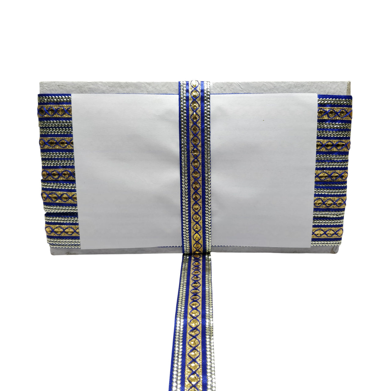 RoyalBlue Gota Lace Border for saree and lehenga Manufactuer And Retailer In Surat