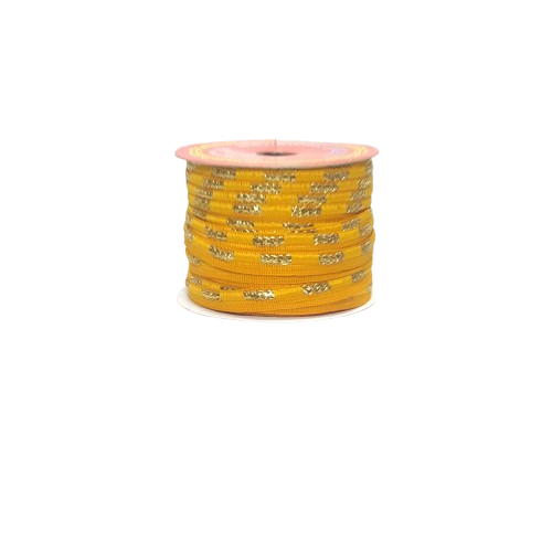 Kurlz 1/2 inch Designer Audi Ringed Piping for Lace Boutique Dresses, Bridal Dupatta, Blouses, DIY Crafts, Garment Edgings | Size: 20 yards